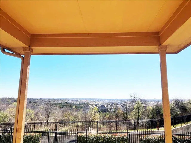 a view of sky from window
