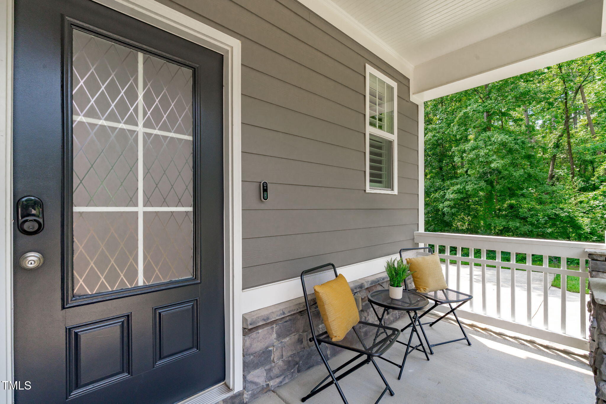 409 Morreene Road Durham, NC 27705 - Photo 2 of 30 a view of a chair and table in the balcony