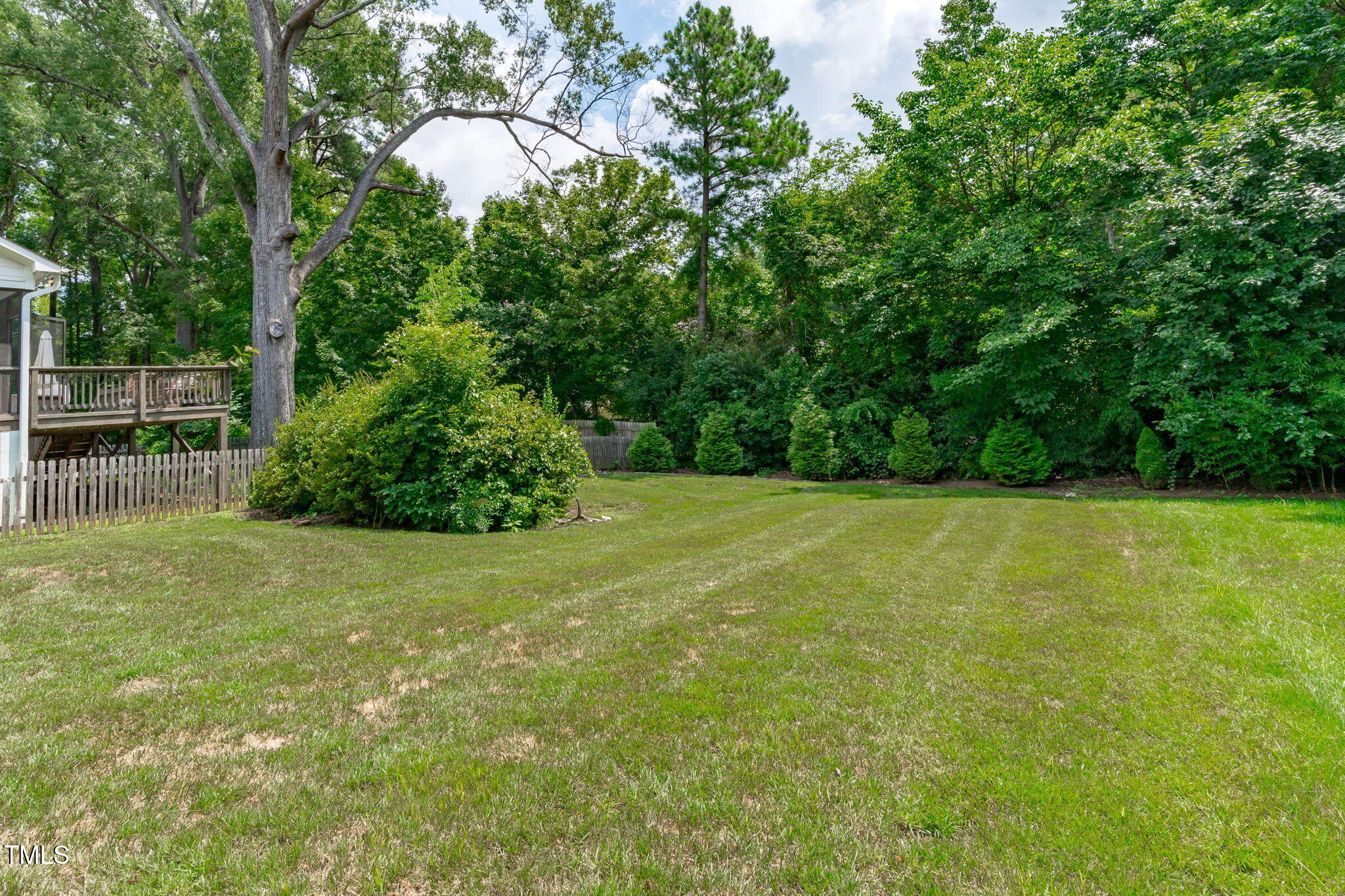 409 Morreene Road Durham, NC 27705 - Photo 28 of 30 a view of a field with trees in the background