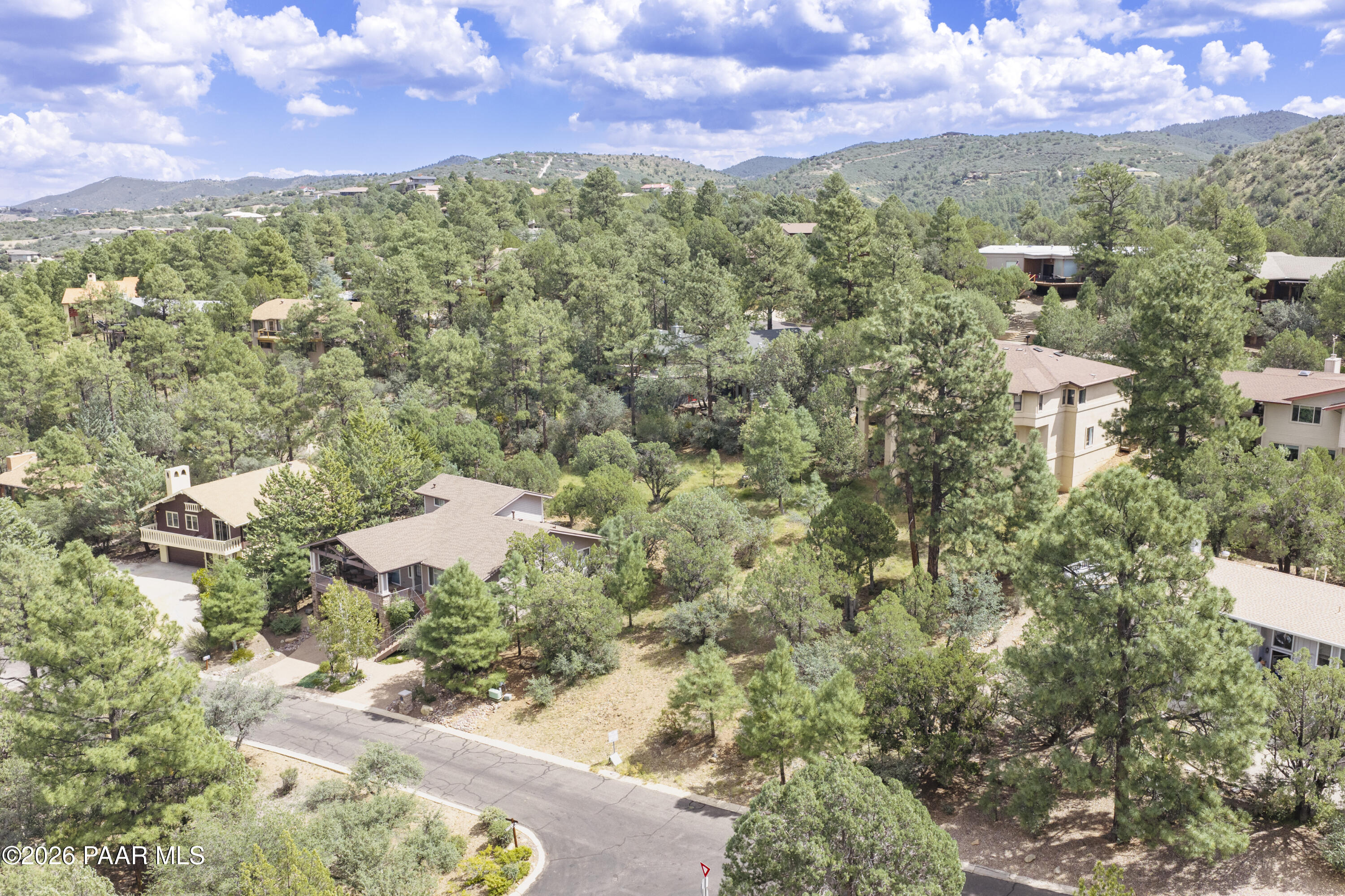 1231 Tanglewood Road Prescott, AZ 86303 - Photo 13 of 27 Aerial Overview No Lines 3