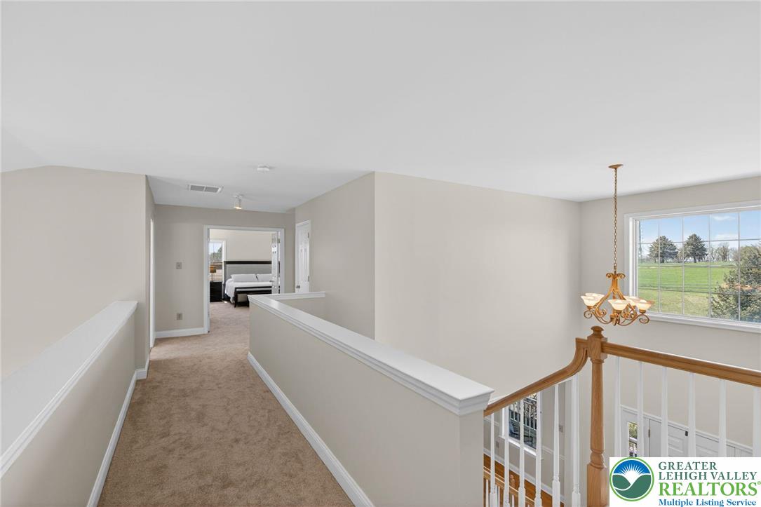 353 Farmington Road Breinigsville, PA 18031 - Photo 25 of 41 Open hallway overlooks family room