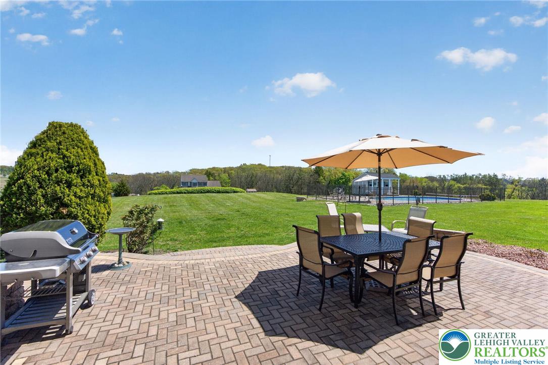 353 Farmington Road Breinigsville, PA 18031 - Photo 37 of 41 Stone patio perfect for outdoor dining and entertaining