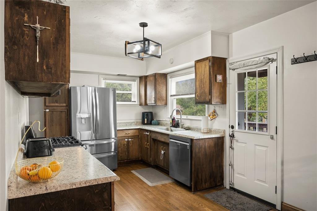 1199 Marshall Road Monaca, PA 15061 - Photo 13 of 46 a kitchen with a sink appliances and cabinets