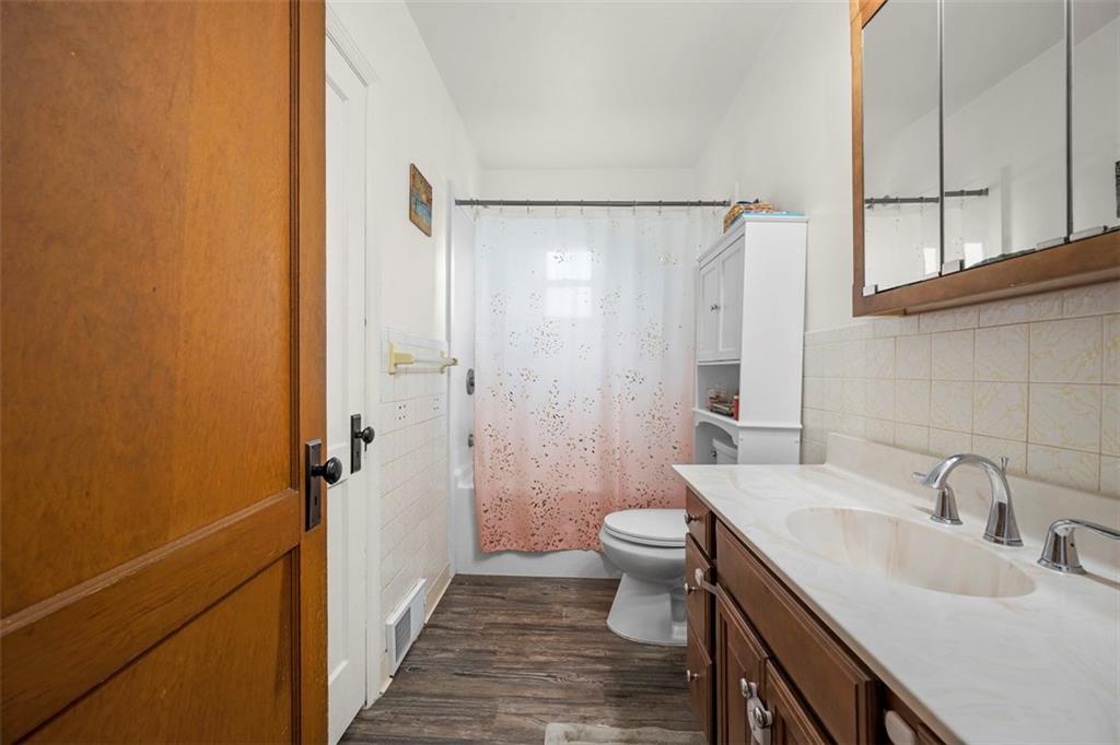 1199 Marshall Road Monaca, PA 15061 - Photo 20 of 46 a bathroom with a sink a toilet and shower