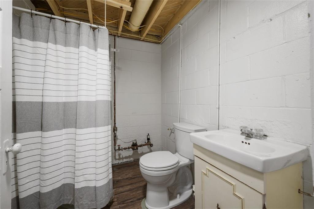 1199 Marshall Road Monaca, PA 15061 - Photo 33 of 46 a bathroom with a sink a toilet and mirror