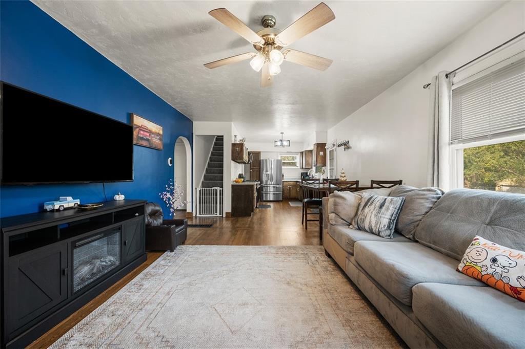 1199 Marshall Road Monaca, PA 15061 - Photo 7 of 46 a living room with furniture and a flat screen tv