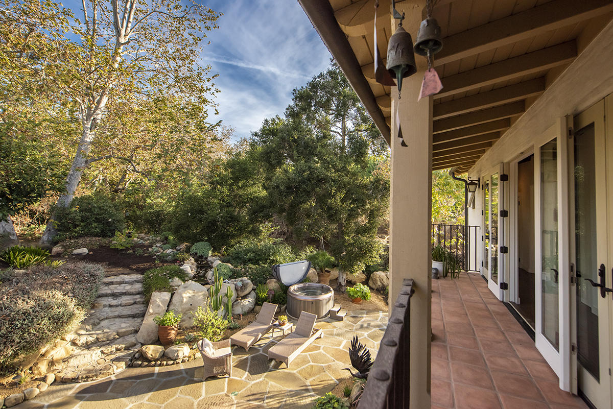 2960 Torito Road Santa Barbara, CA 93108 - Photo 17 of 18 Master Bedroom Balcony