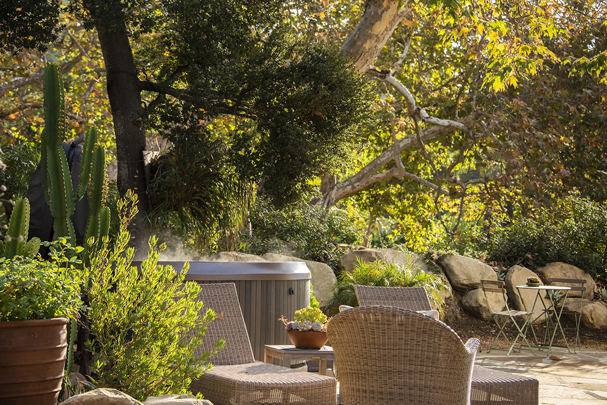 2960 Torito Road Santa Barbara, CA 93108 - Photo 18 of 18 Back Patio / Hot Tub