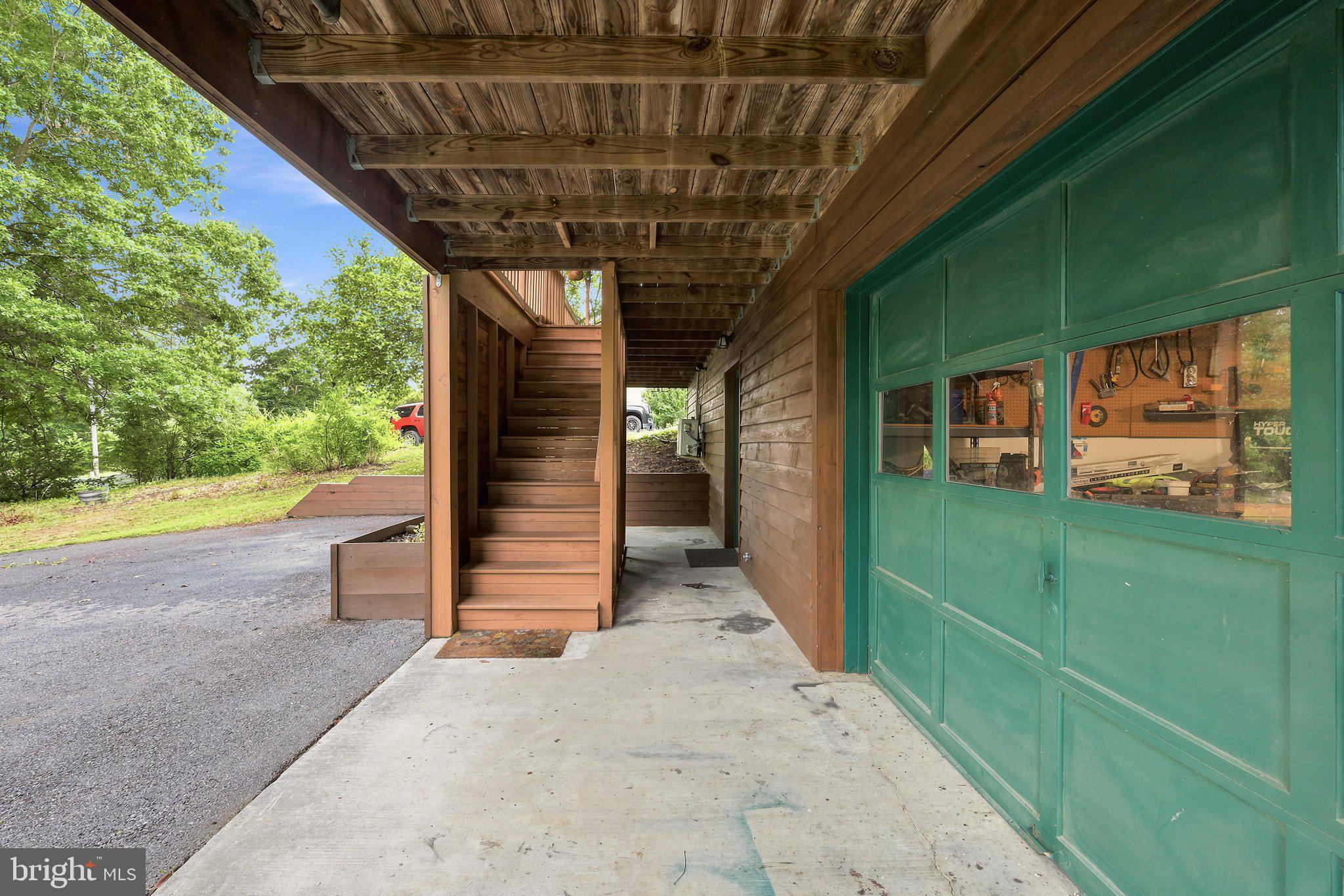 150 Holiday Road Cross Junction, VA 22625 - Photo 9 of 97 Stairs to front door & upper-level deck