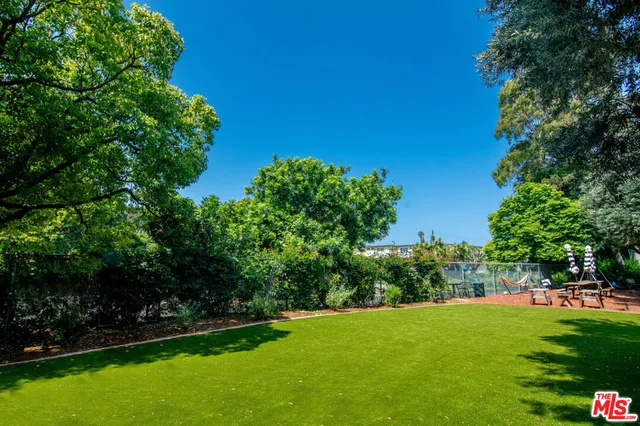 a view of an outdoor space and a yard
