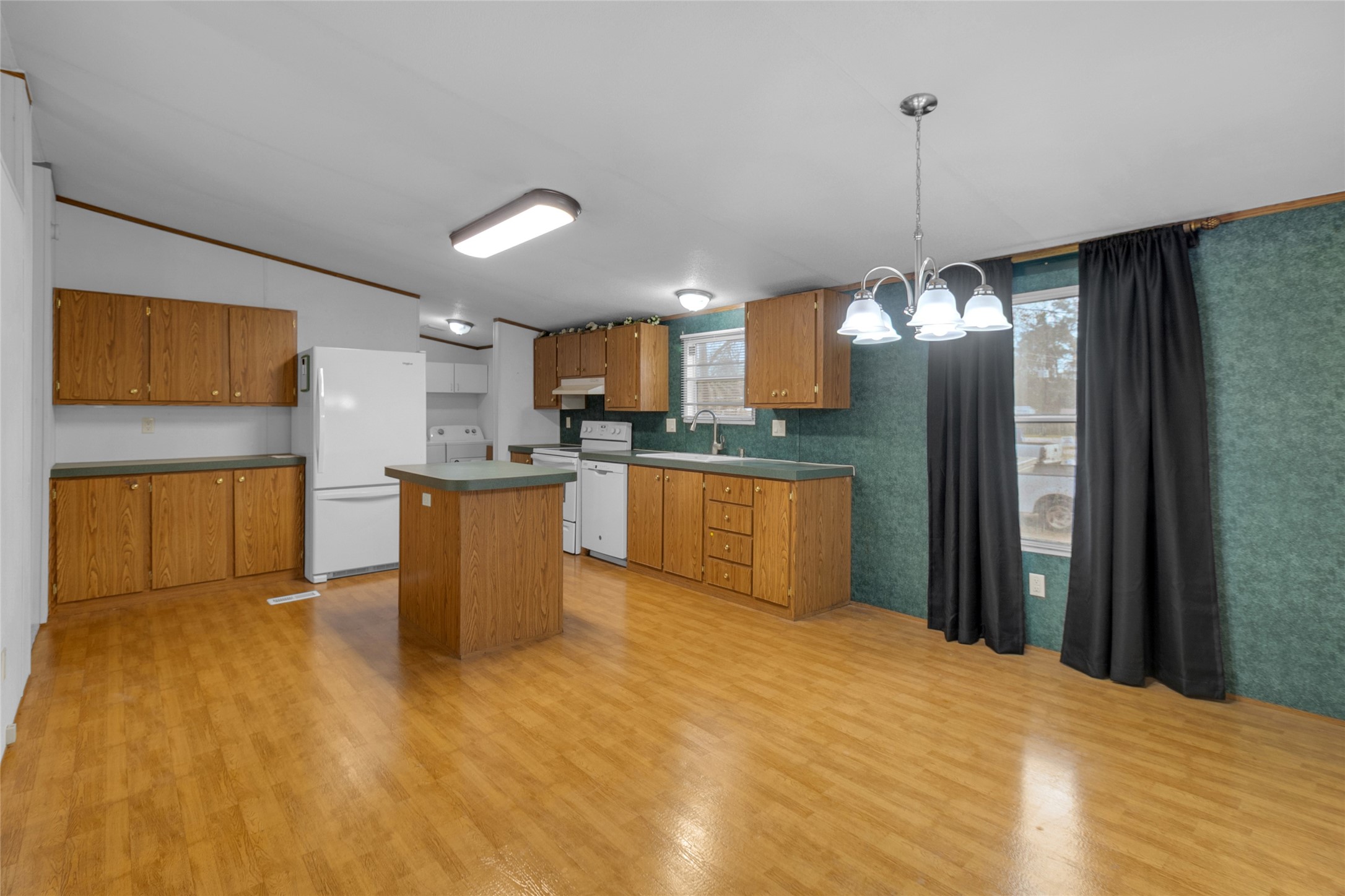 22094 Spear Road Porter, TX 77365 - Photo 10 of 45 Clear view showcasing the spacious layout and functionality this kitchen offers.