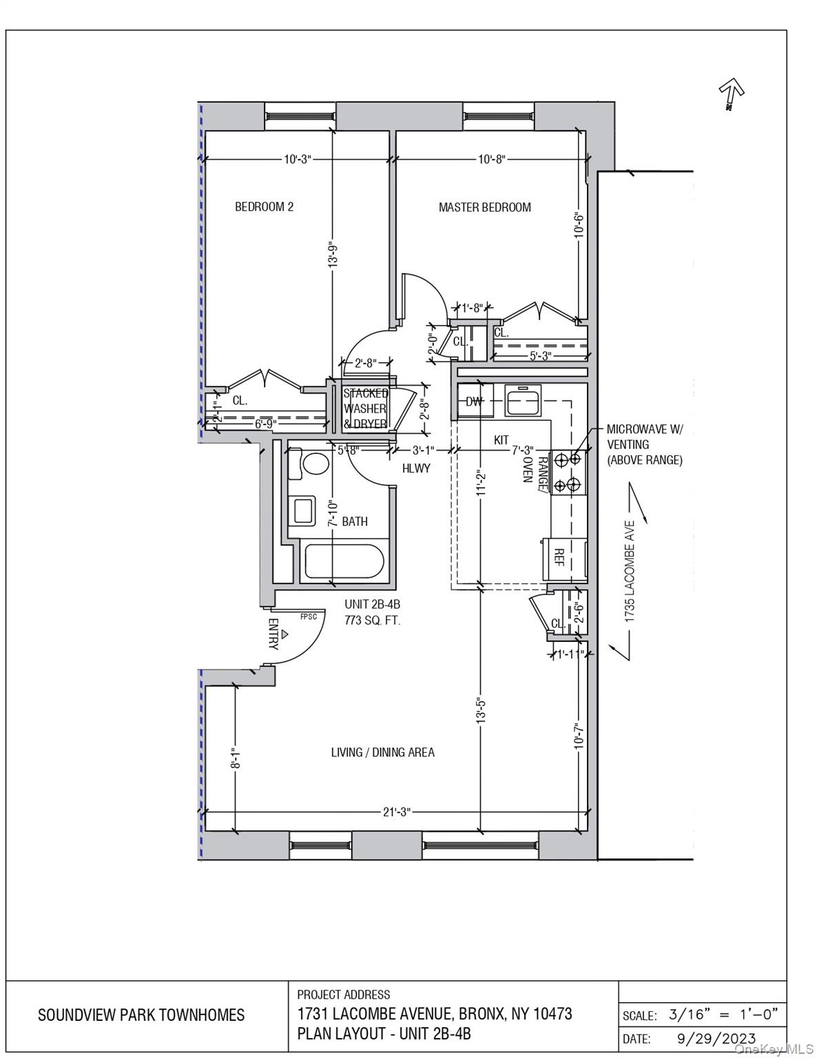 1731 Lacombe Avenue, Unit 4B Bronx, NY 10473 - Photo 4 of 29 View of room layout