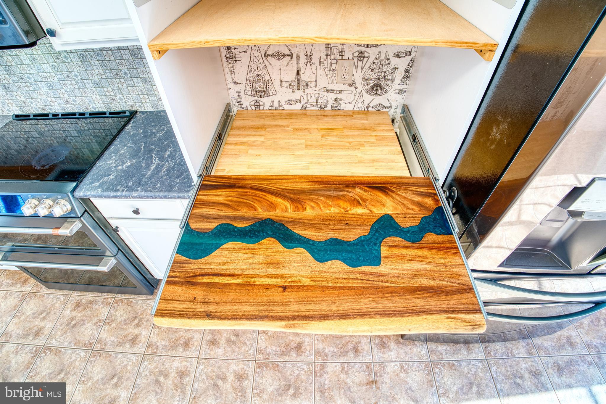 2412 Midstate Road Felton, DE 19943 - Photo 18 of 93 Custom mixer/appliance roll out shelf