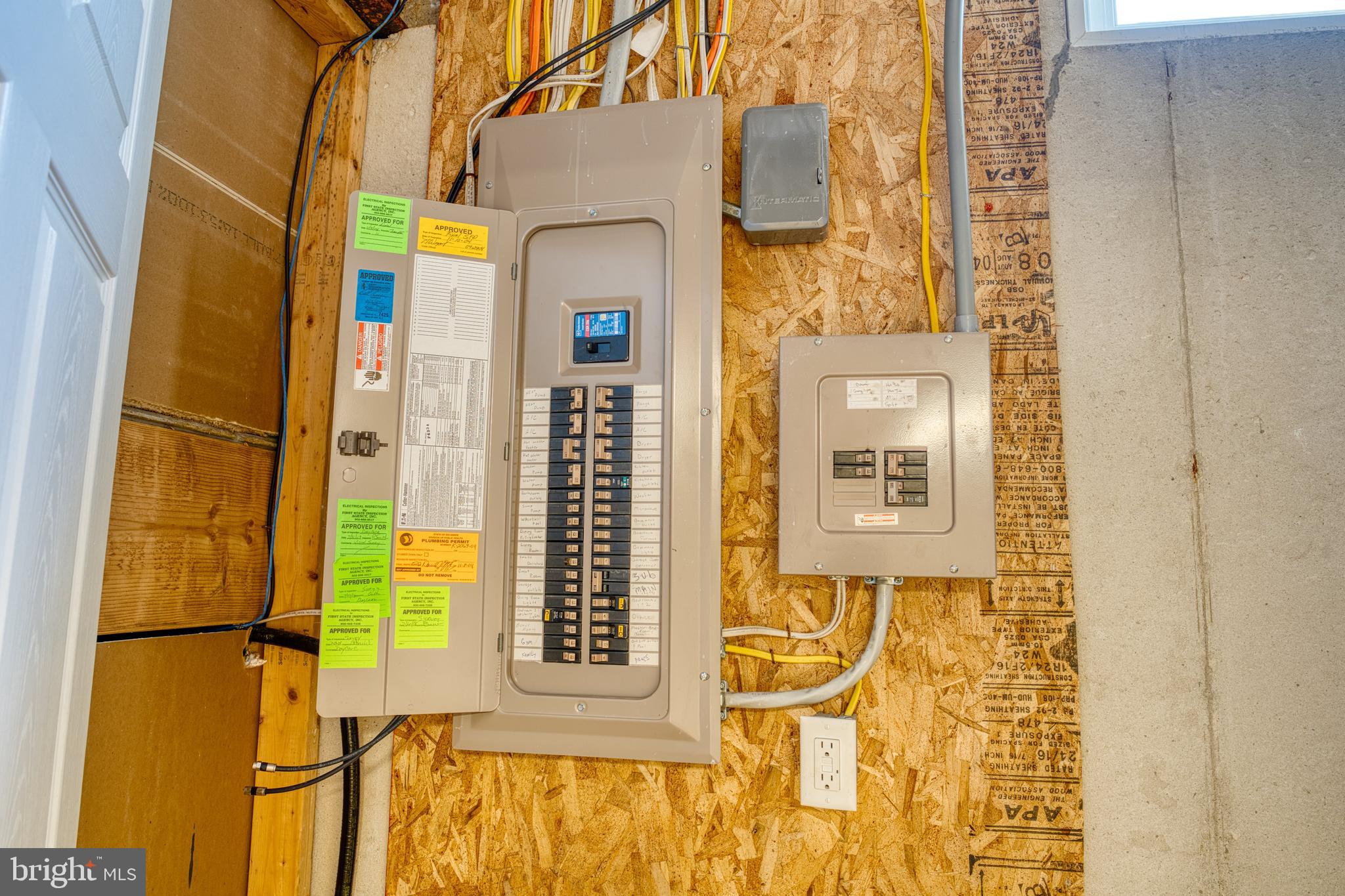 2412 Midstate Road Felton, DE 19943 - Photo 60 of 93 Main Breaker panel