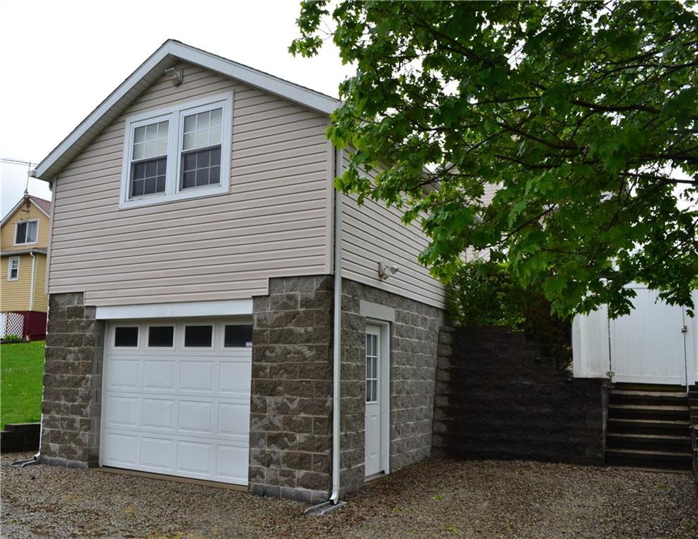 314 Main Street Richeyville, PA 15358 - Photo 8 of 25 Garage accesses the rear alley with extra parking also