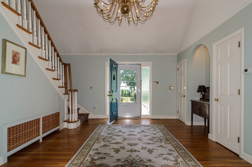 22 Cranmore Road Wellesley, MA 02481 - Photo 6 of 22 a view of an entryway with wooden floor