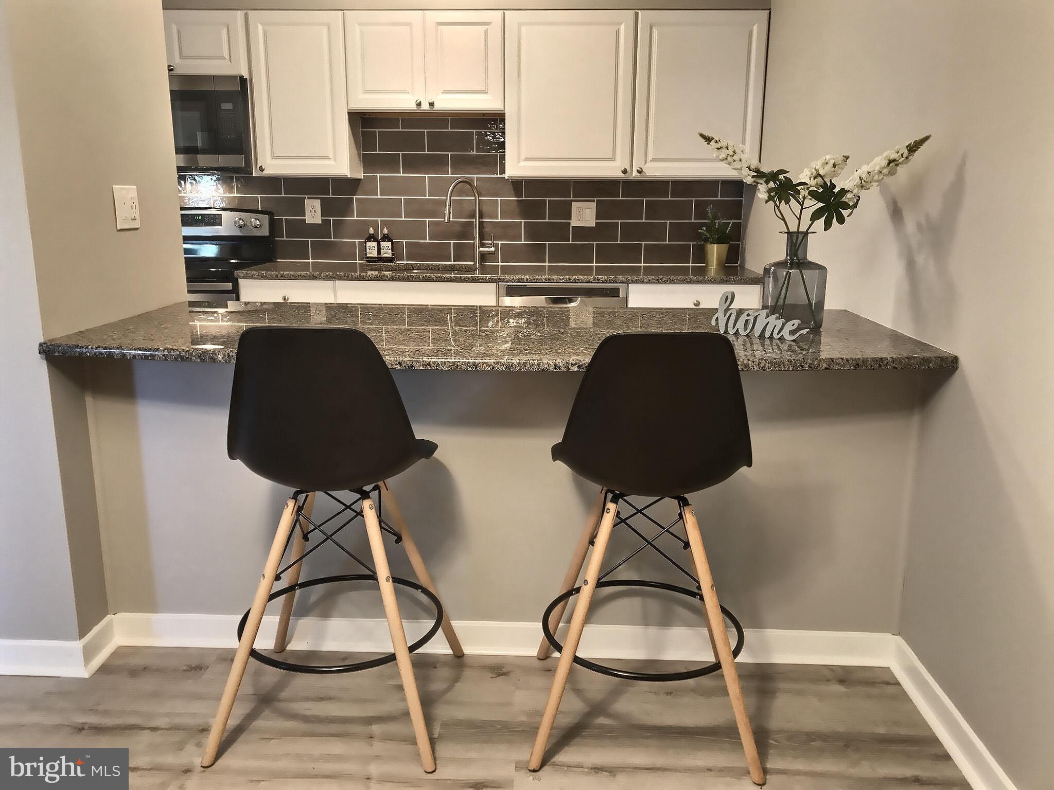 413 Sharp Street South, Unit R7 Baltimore, MD 21230 - Photo 8 of 31 Granite counter tops, gorgeous breakfast bar