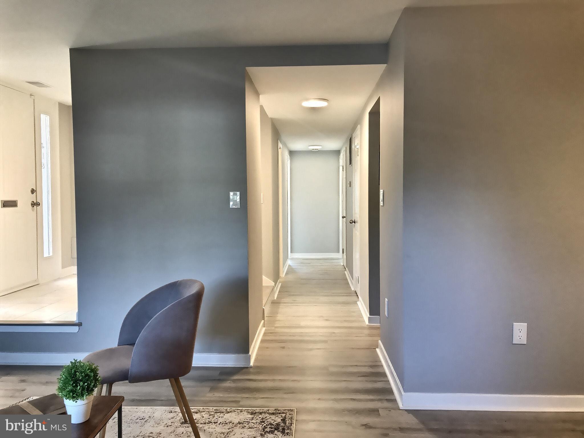 413 Sharp Street South, Unit R7 Baltimore, MD 21230 - Photo 10 of 31 hallway leading to beds and bath