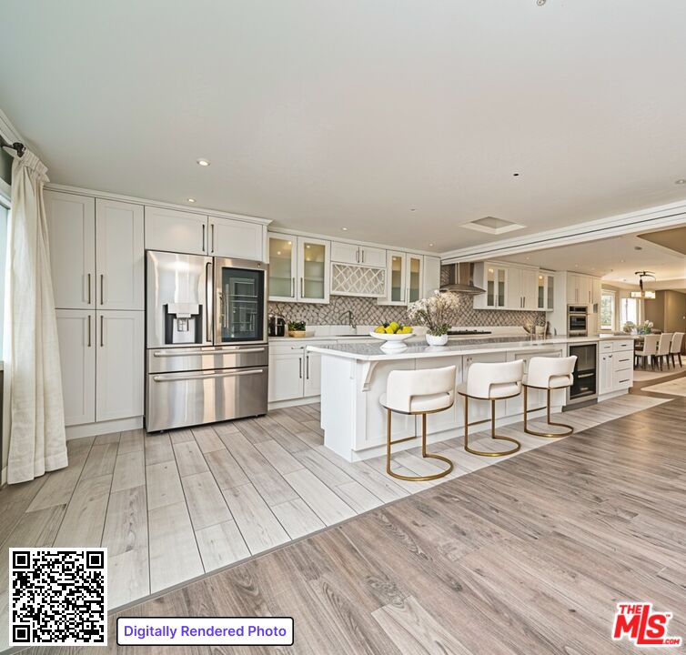 2660 Conata Street Duarte, CA 91010 - Photo 5 of 64 a kitchen with stainless steel appliances granite countertop a refrigerator a stove top oven and a sink
