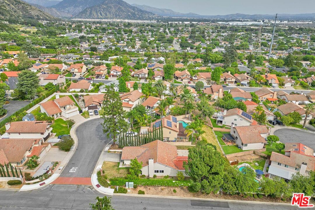 2660 Conata Street Duarte, CA 91010 - Photo 61 of 64 an aerial view of residential houses with outdoor space and street view