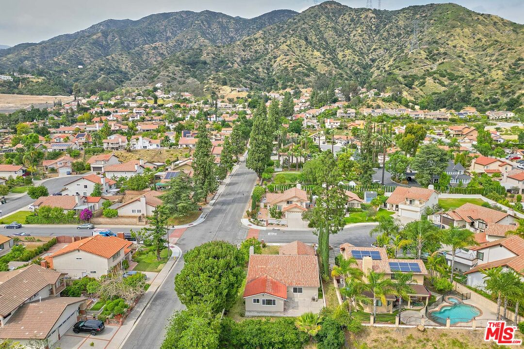 2660 Conata Street Duarte, CA 91010 - Photo 63 of 64 an aerial view of residential houses with outdoor space and trees