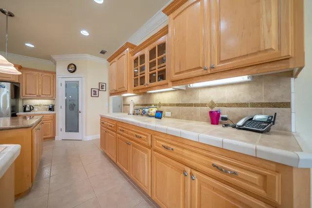 a view of city and mountain