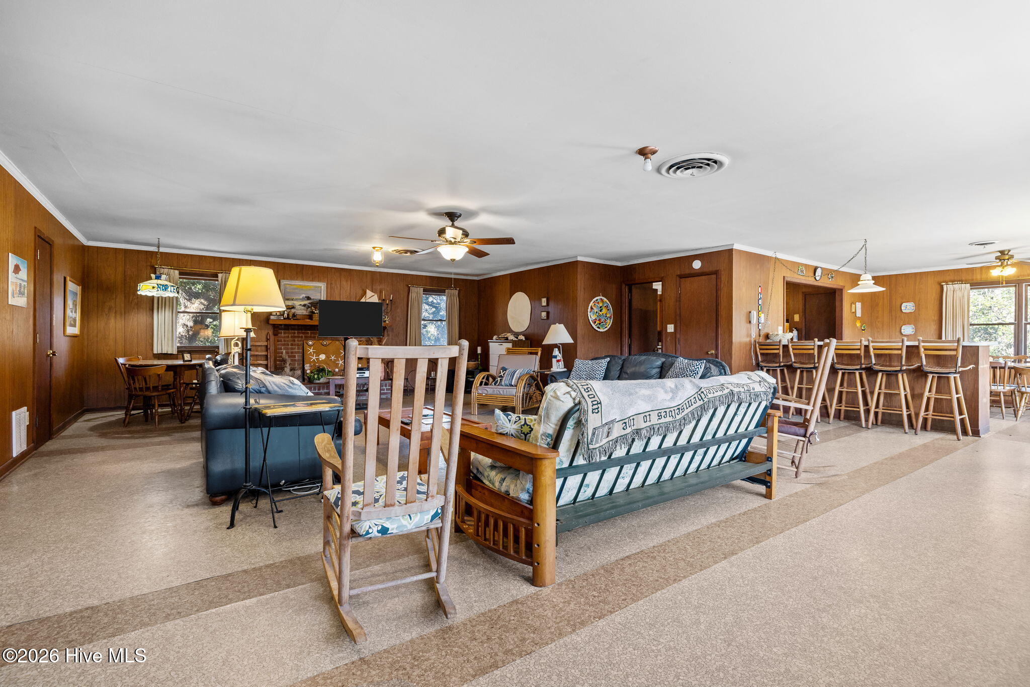 103 Yaupon Road Pine Knoll Shores, NC 28512 - Photo 15 of 58 Living Room