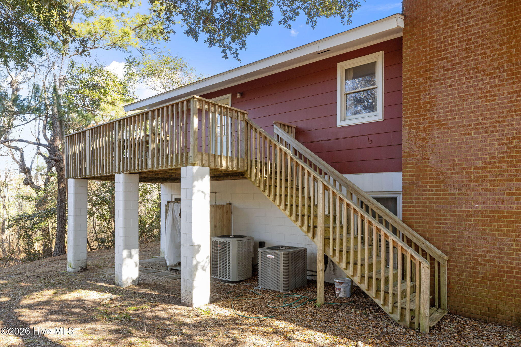 103 Yaupon Road Pine Knoll Shores, NC 28512 - Photo 39 of 58 Back Entry Deck