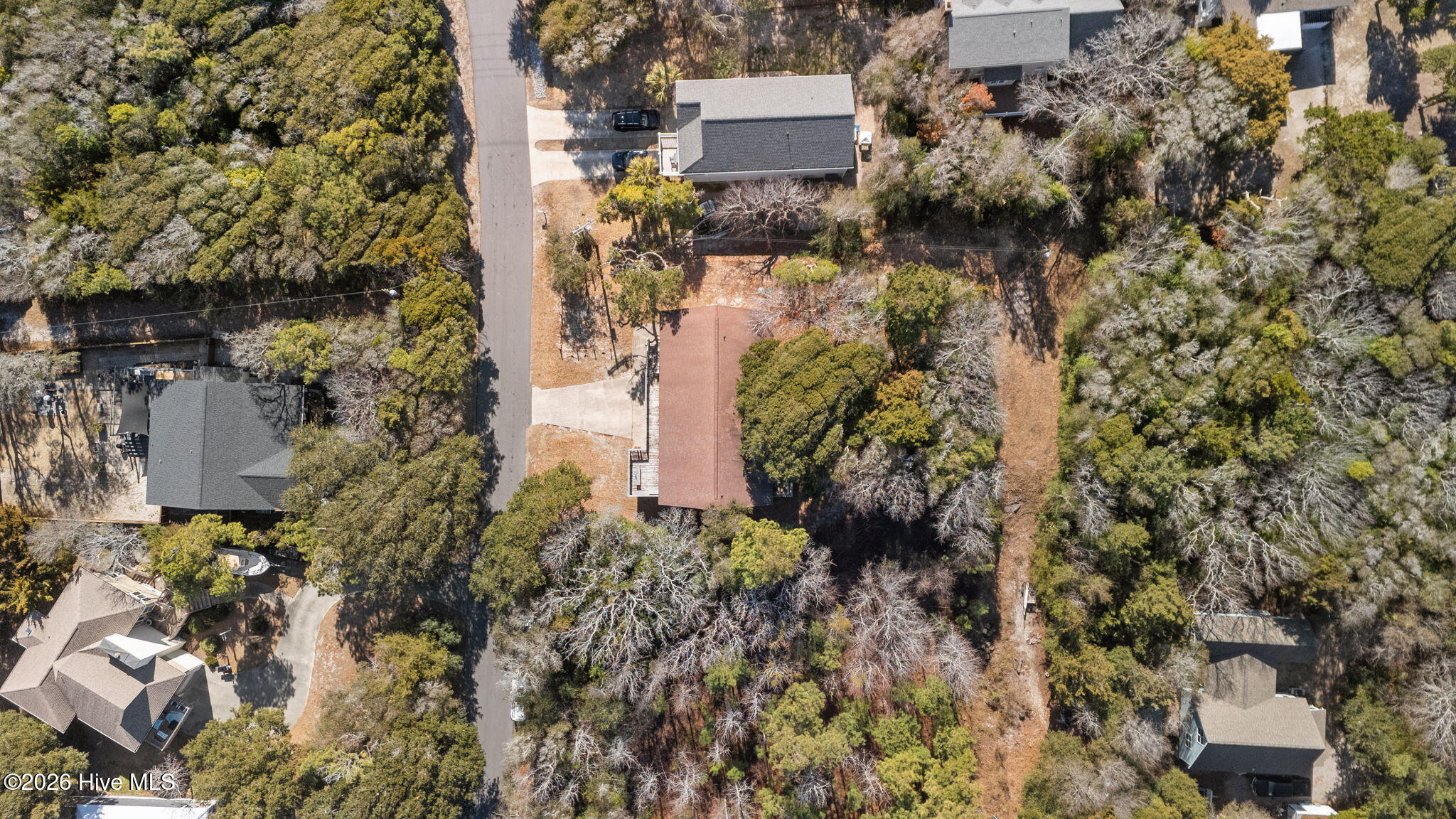 103 Yaupon Road Pine Knoll Shores, NC 28512 - Photo 45 of 58 Aerial View