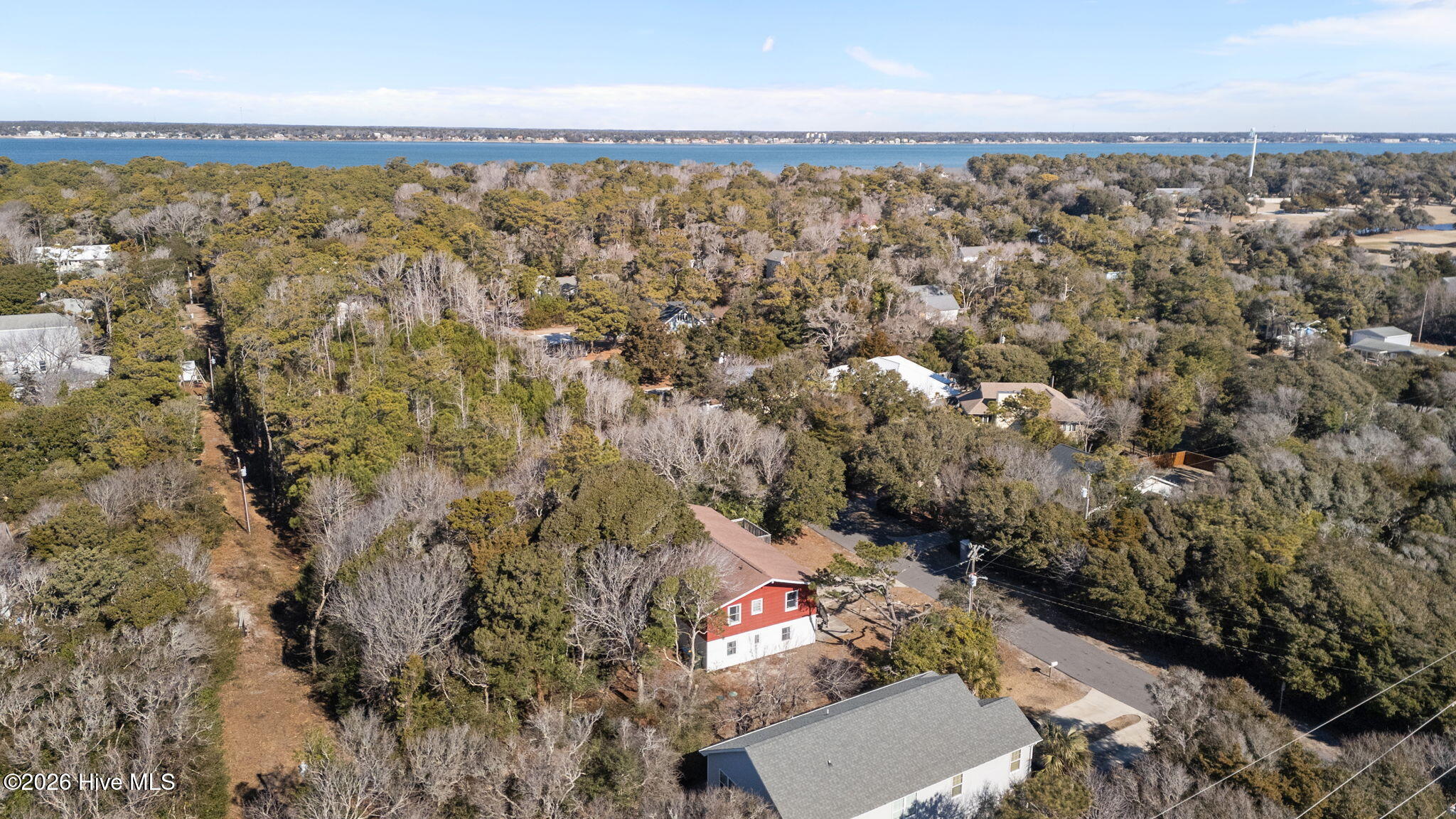 103 Yaupon Road Pine Knoll Shores, NC 28512 - Photo 48 of 58 Aerial View