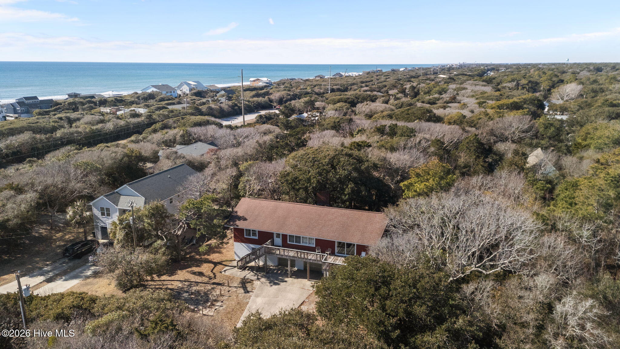 103 Yaupon Road Pine Knoll Shores, NC 28512 - Photo 51 of 58 Aerial View