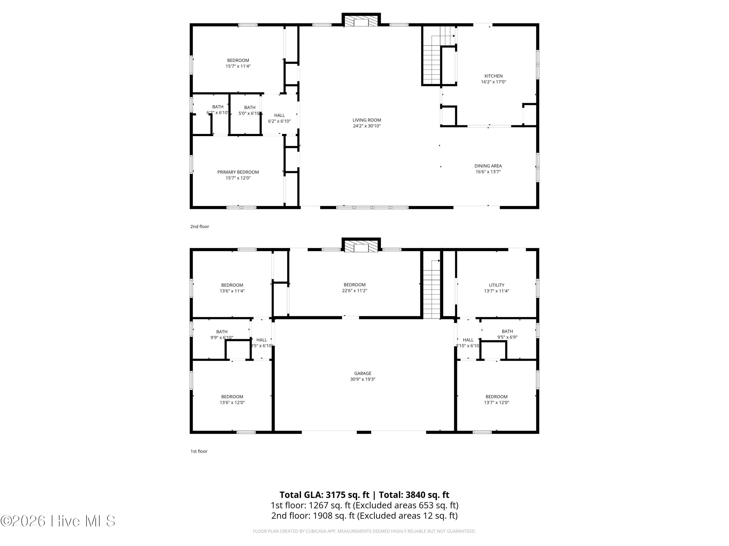 103 Yaupon Road Pine Knoll Shores, NC 28512 - Photo 58 of 58 Floor Plan