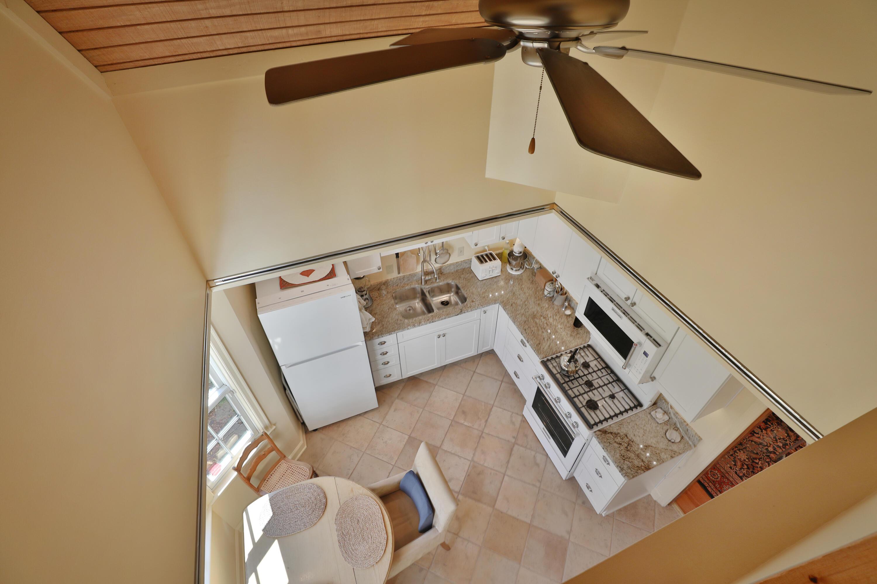 4436 Zeller Road Columbus, OH 43214 - Photo 24 of 42 View of kitchen from upstairs hallway