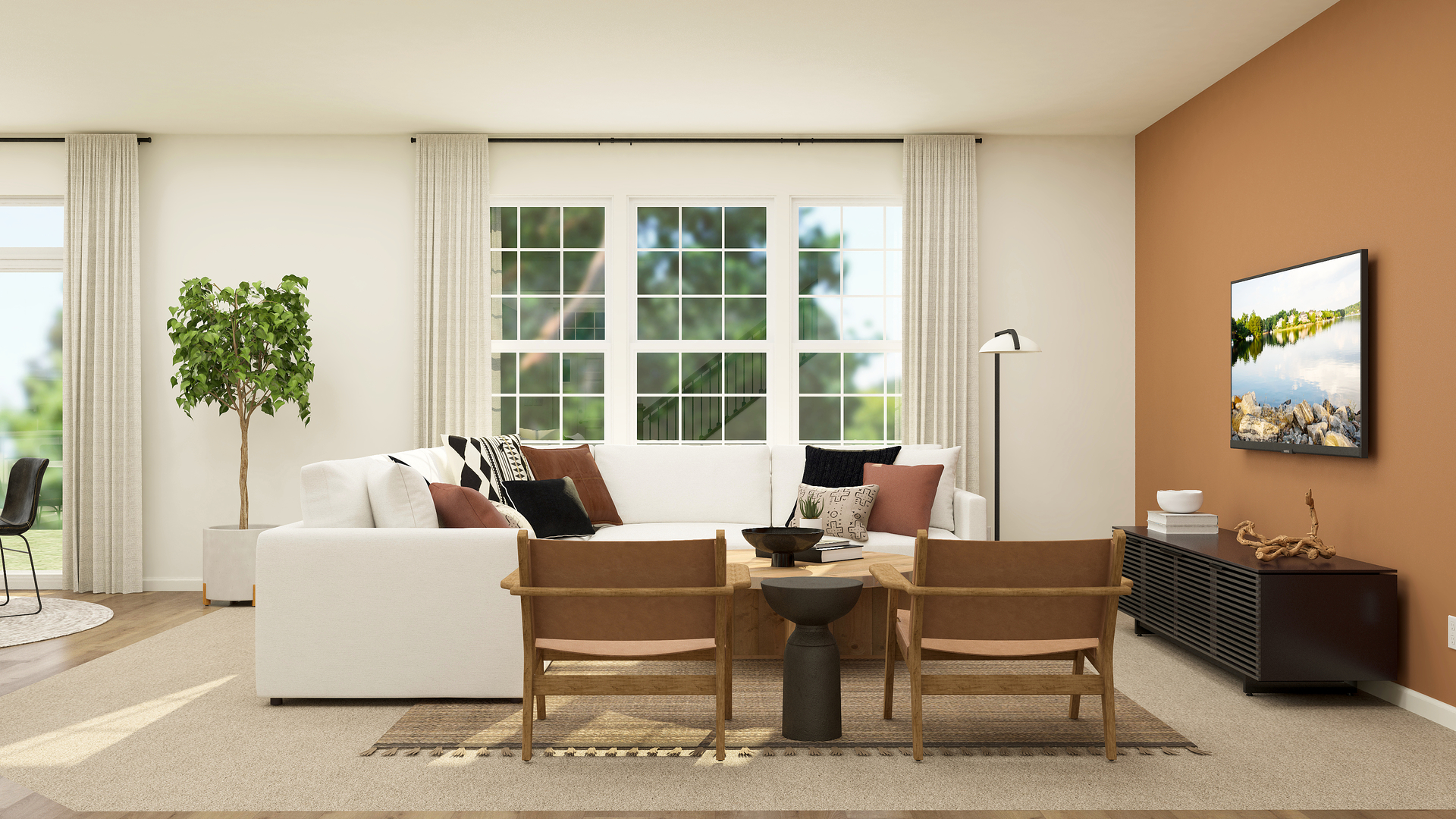 2911 Kelly Drive Elgin, IL 60124 - Photo 2 of 32 a living room with furniture and a potted plant