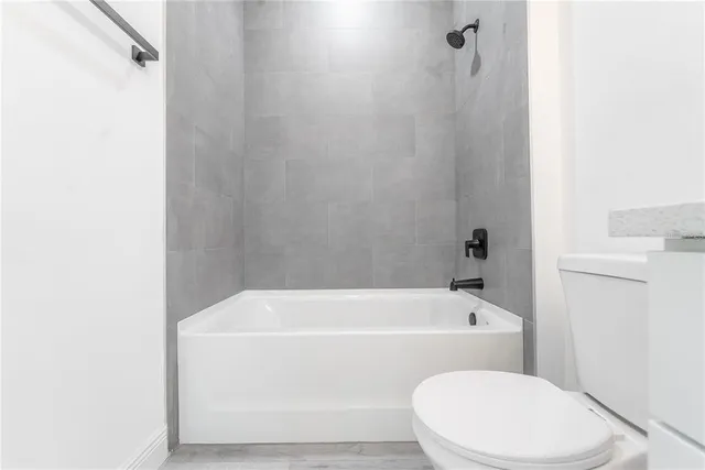 a view of a livingroom with a window