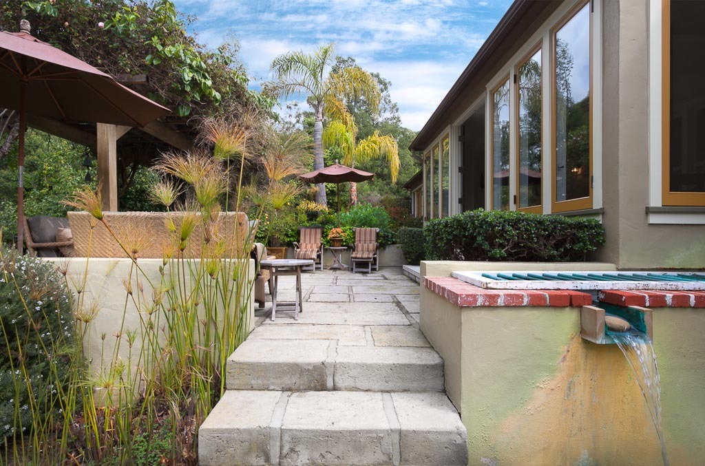 183 Hot Springs Road Santa Barbara, CA 93108 - Photo 21 of 26 BackYardFountain