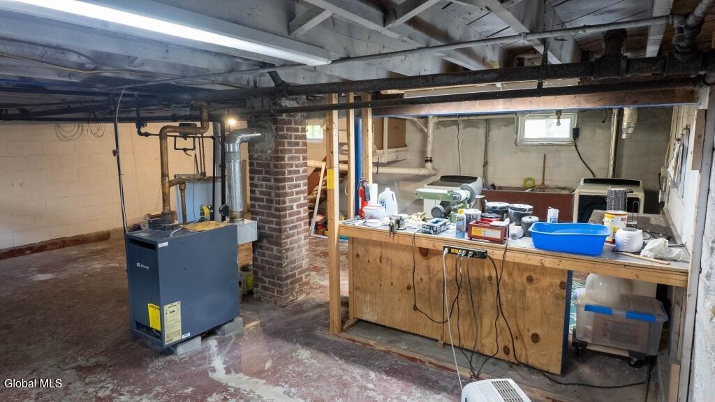 128 Putnam Road Schenectady, NY 12306 - Photo 35 of 44 35-Unfinished Basement