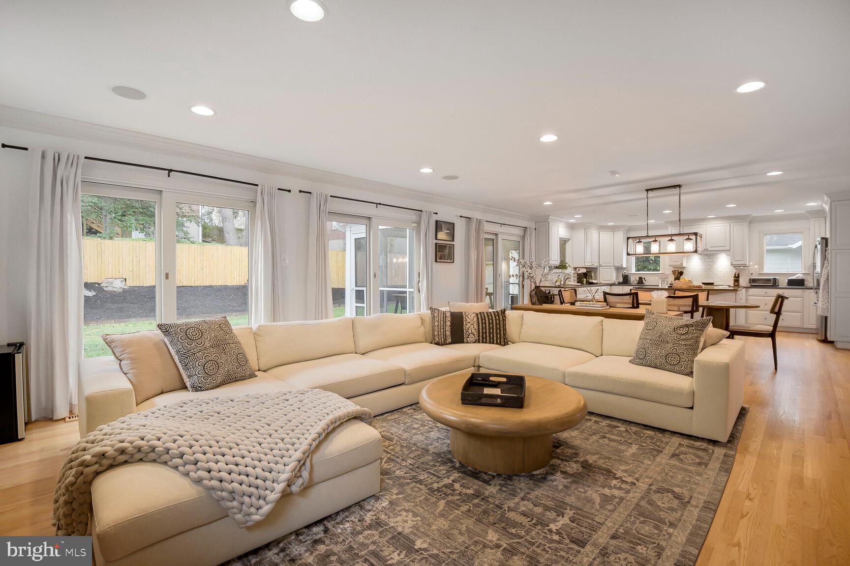 4403 Edgefield Road Kensington, MD 20895 - Photo 15 of 30 a living room with furniture and a large window