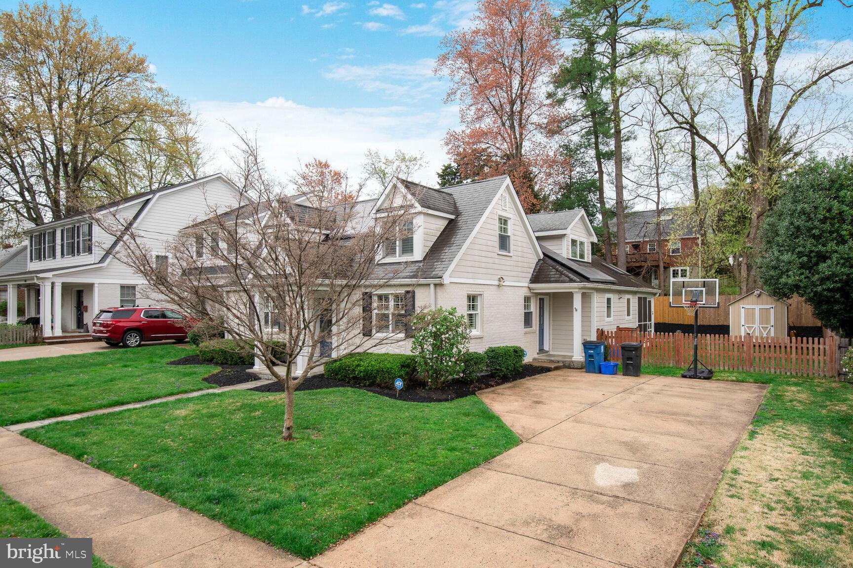 4403 Edgefield Road Kensington, MD 20895 - Photo 3 of 30 a front view of house with yard and green space