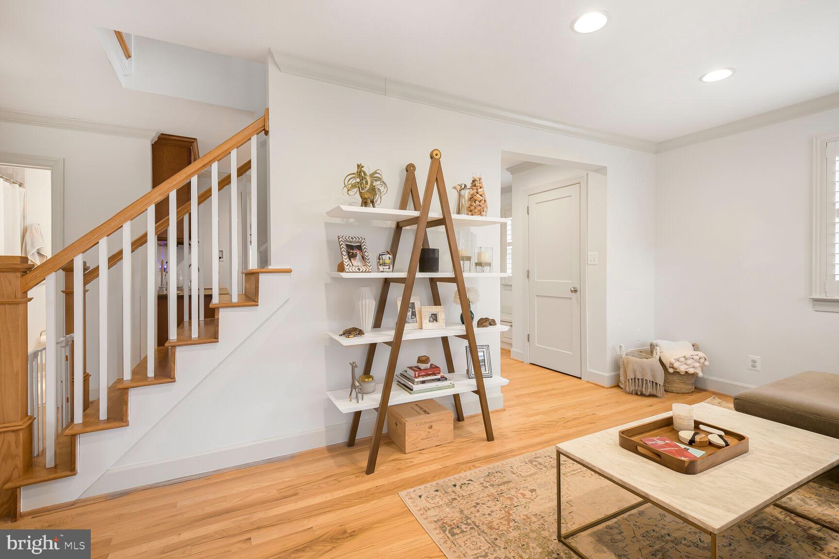 4403 Edgefield Road Kensington, MD 20895 - Photo 5 of 30 a view of a livingroom with furniture and wooden floor