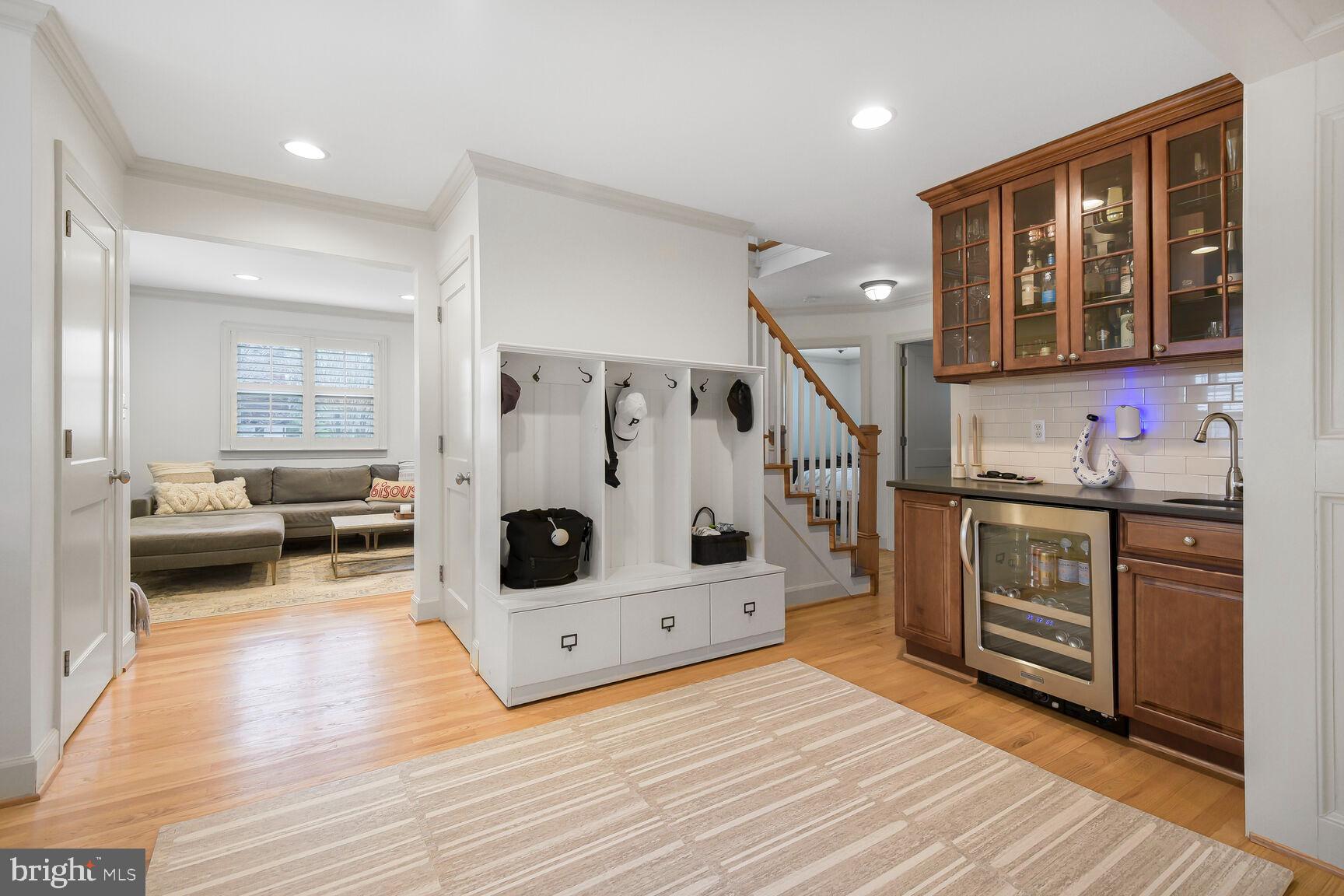 4403 Edgefield Road Kensington, MD 20895 - Photo 8 of 30 a view of living room with furniture and flat screen tv