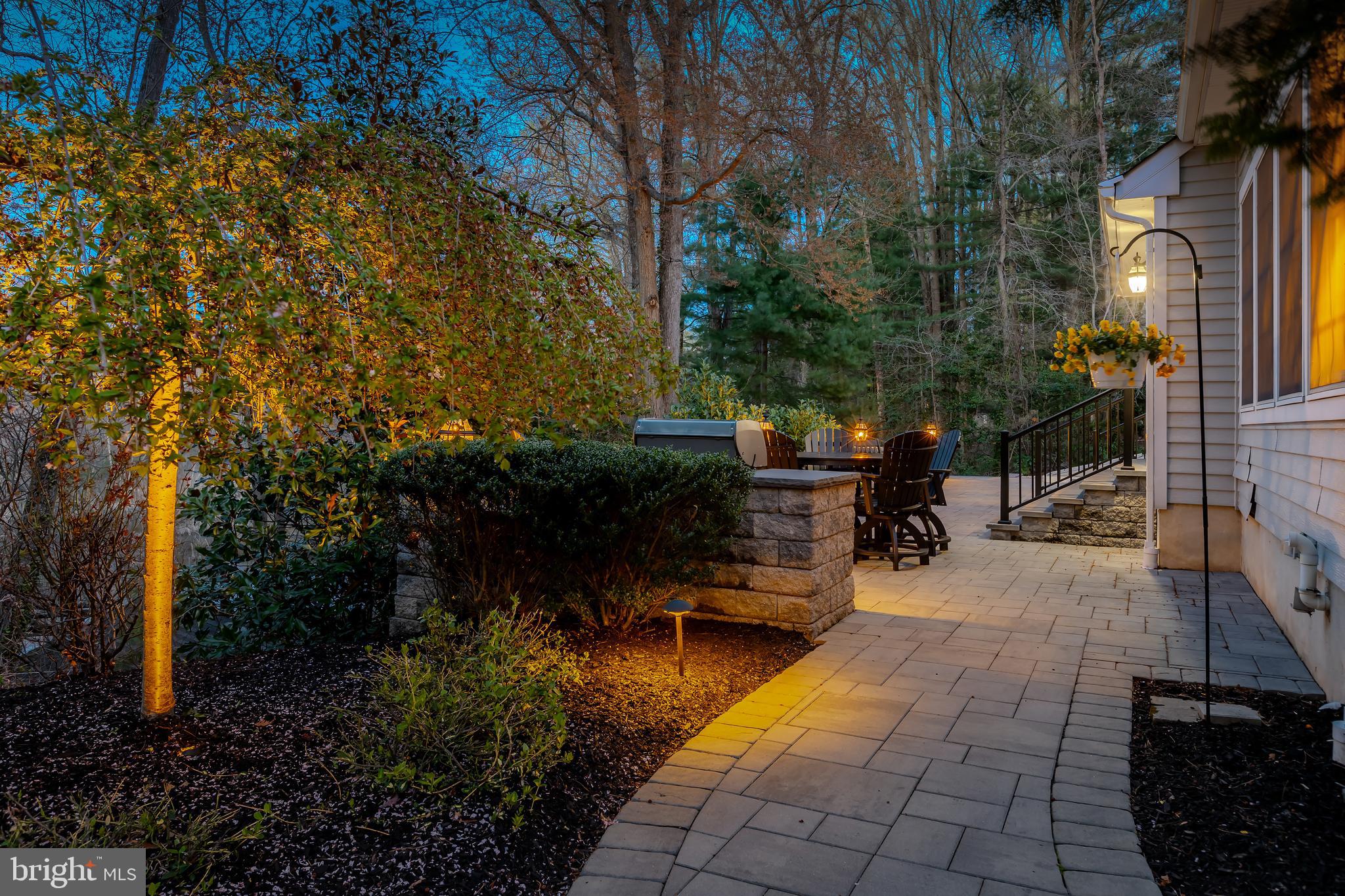 124 Pitman Downer Road Sewell, NJ 08080 - Photo 37 of 71 a view of outdoor space yard deck patio and fire pit