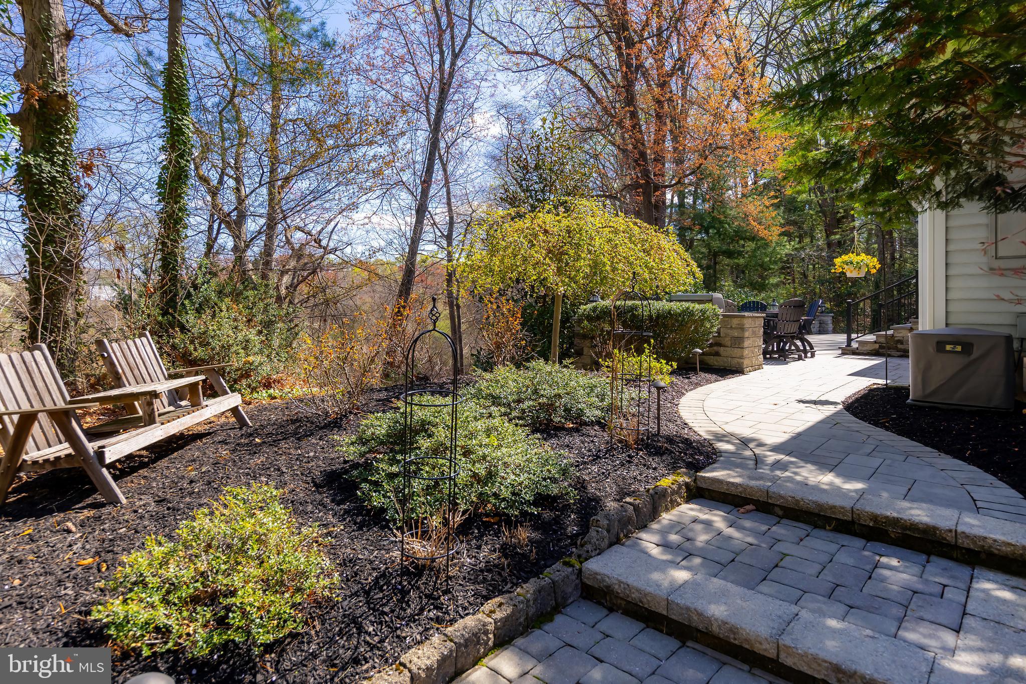 124 Pitman Downer Road Sewell, NJ 08080 - Photo 46 of 71 Rear Paver Patio
