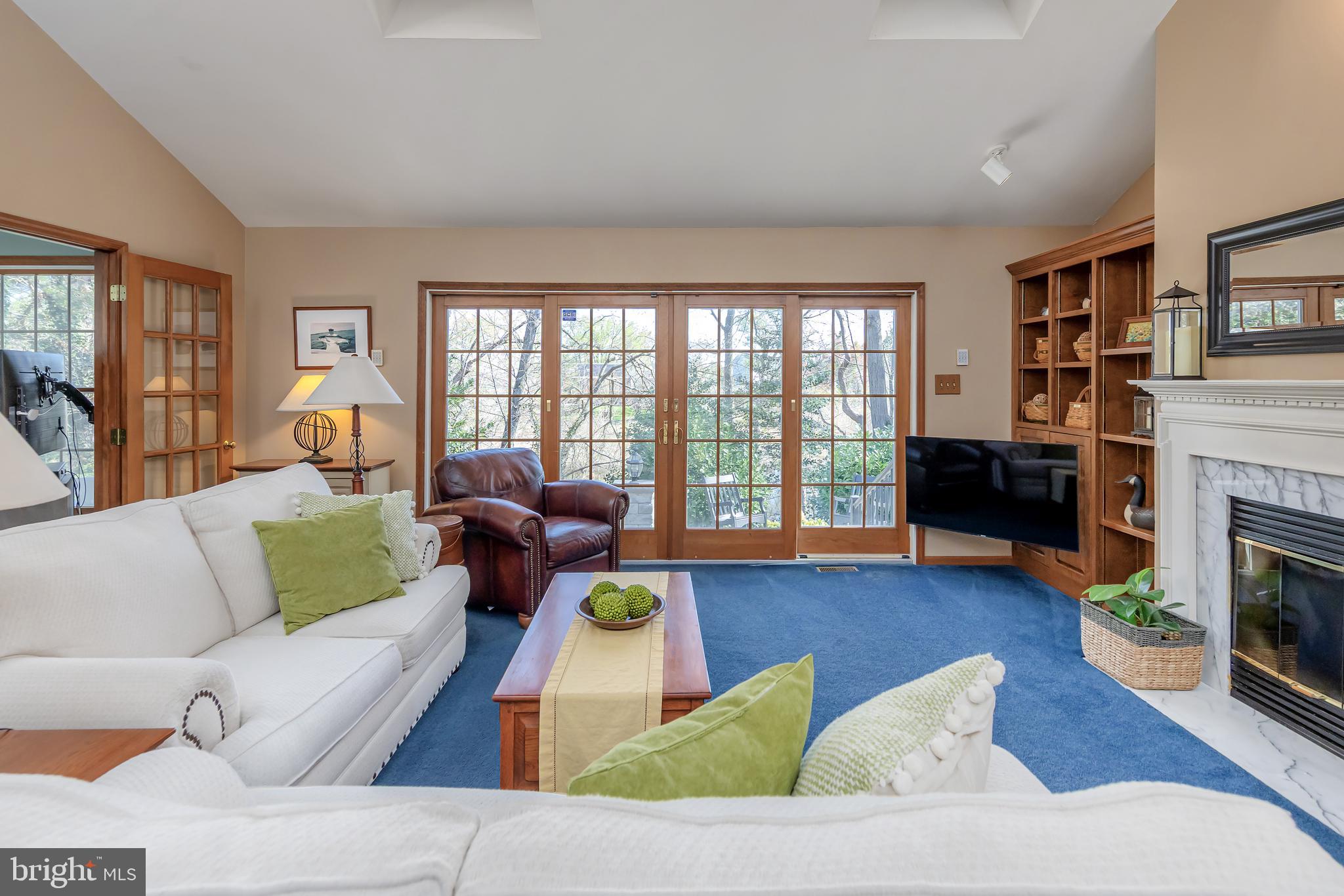 124 Pitman Downer Road Sewell, NJ 08080 - Photo 7 of 71 a living room with furniture and a fireplace