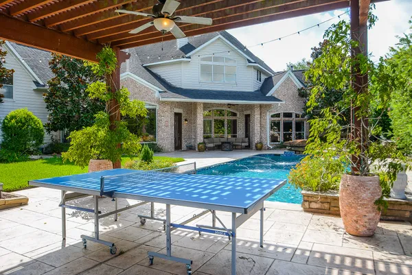a view of outdoor space yard deck and patio