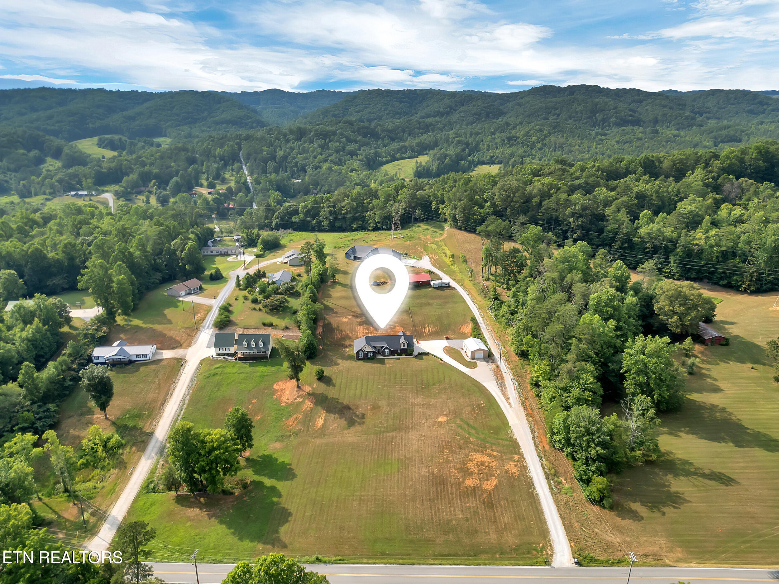 5728 Hickory Valley Road Heiskell, TN 37754 - Photo 4 of 60 Aerial Pin 1