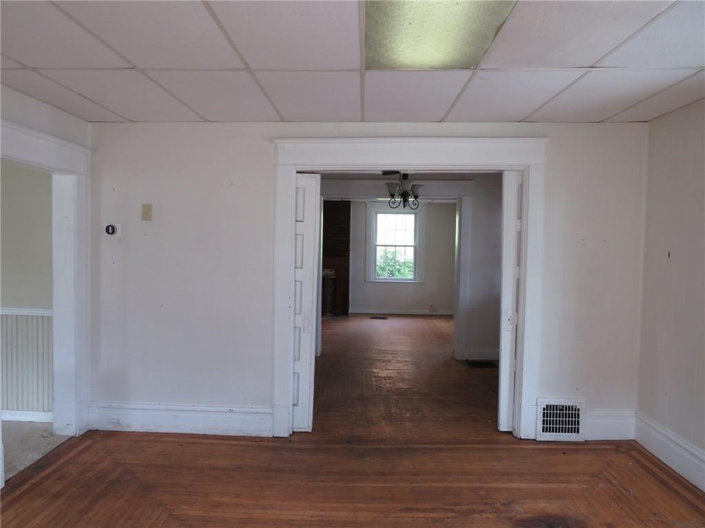 802 Howard Street Monongahela, PA 15063 - Photo 15 of 43 a view of livingroom with hardwood floor and hallway