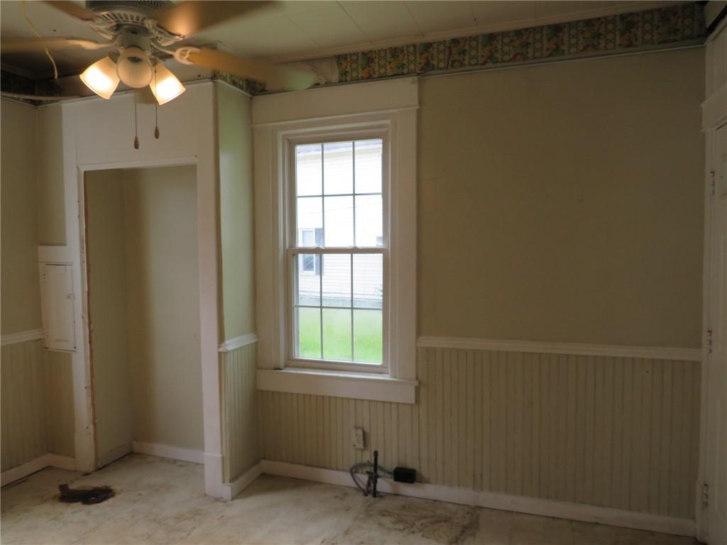 802 Howard Street Monongahela, PA 15063 - Photo 18 of 43 a view of a room with a ceiling fan and a window