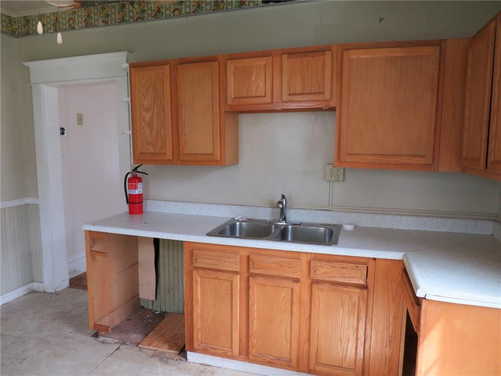 802 Howard Street Monongahela, PA 15063 - Photo 20 of 43 a kitchen with a sink cabinets and a window