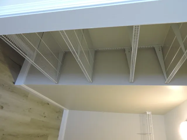 a view of walk in closet